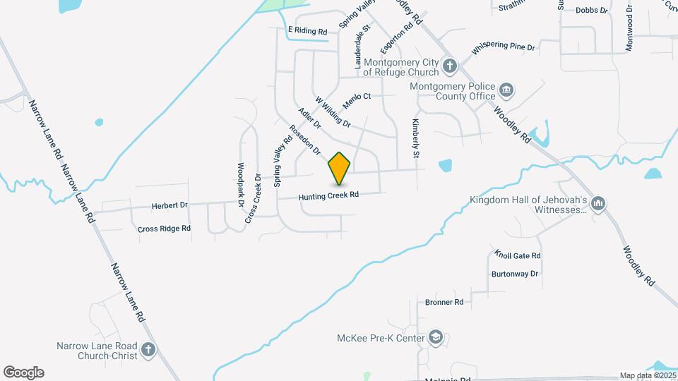 3737 Hunting Creek Rd Map and Location Details