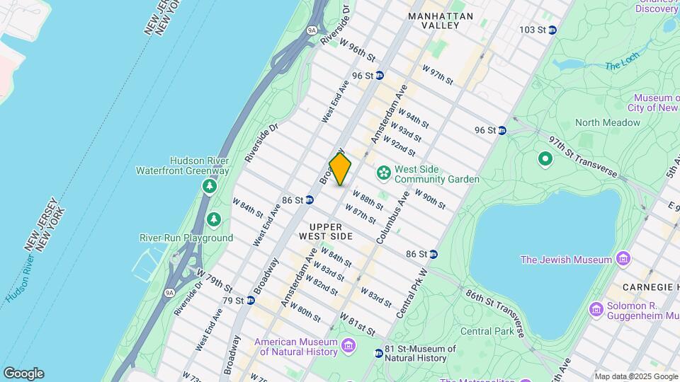 568-572 Amsterdam Ave Map and Location Details