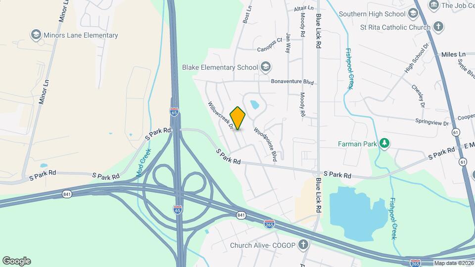 8918 Elmcreek Dr Map and Location Details