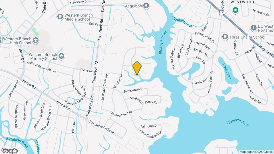 3000 Golden Hind Rd Map and Location Details