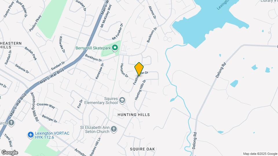 3340 Featherston Dr Map and Location Details