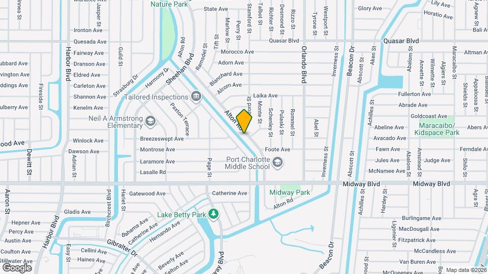 1589 Alton Rd Mapa y Detalles de la Ubicación