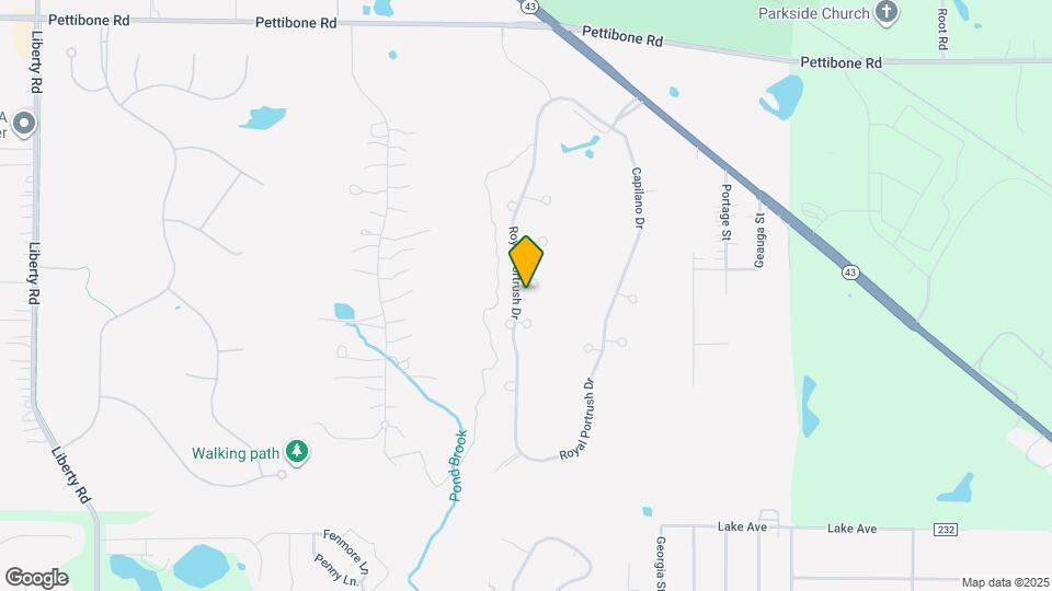 7441 Scioto Ct Map and Location Details