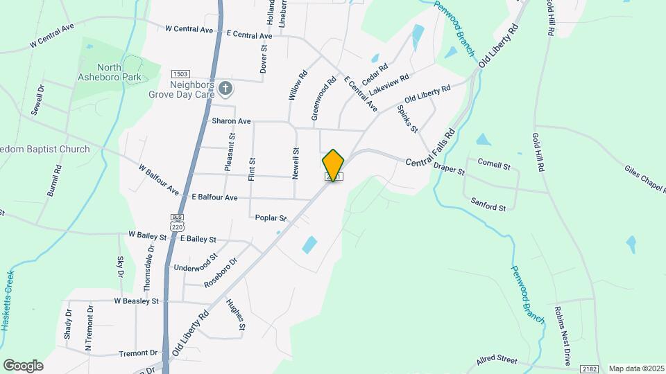540 Old Liberty Rd, Unit Duplex Map and Location Details