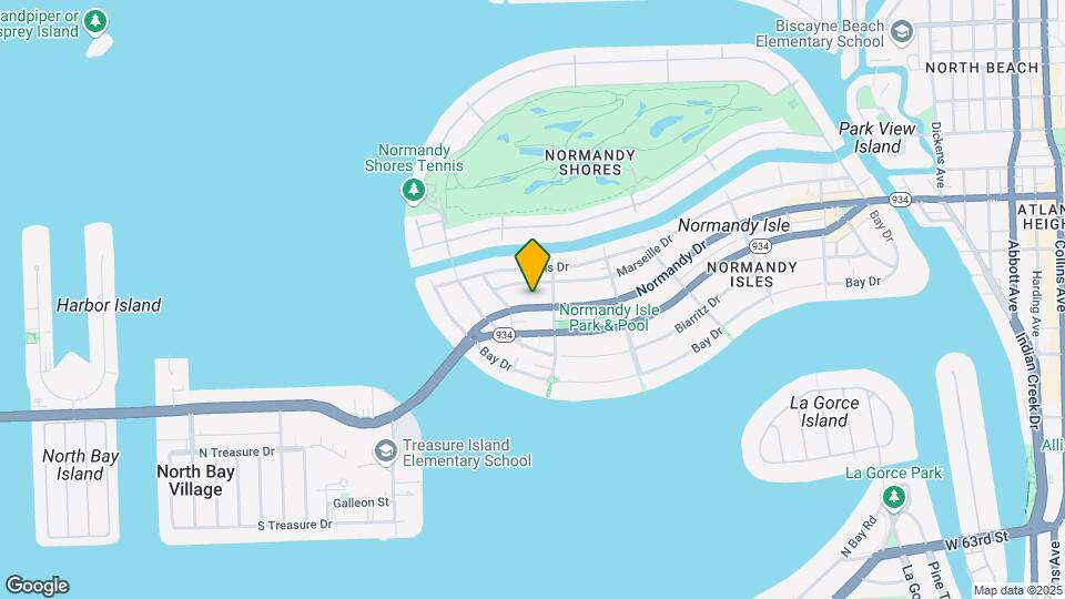 1935 Normandy Dr Map and Location Details