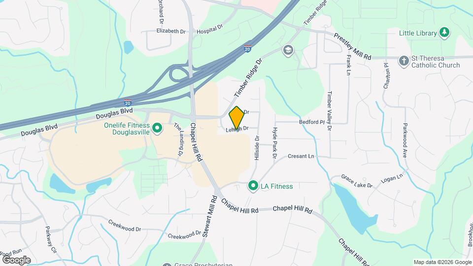 4839 Lehigh Dr Map and Location Details