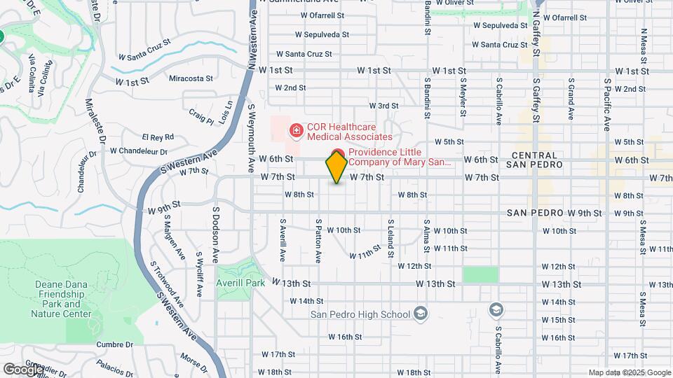 1254 W 8th St Mapa y Detalles de la Ubicación
