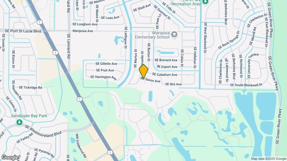 2514 SE Jason Pl Map and Location Details
