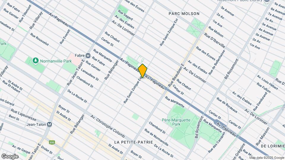 6675 Marquette St Map and Location Details