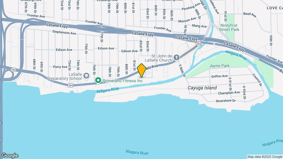 8121 Valle Dr Map and Location Details