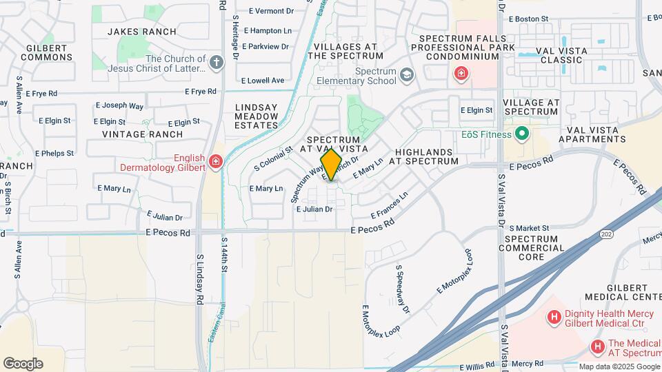 3074 S Southwind Dr Map and Location Details