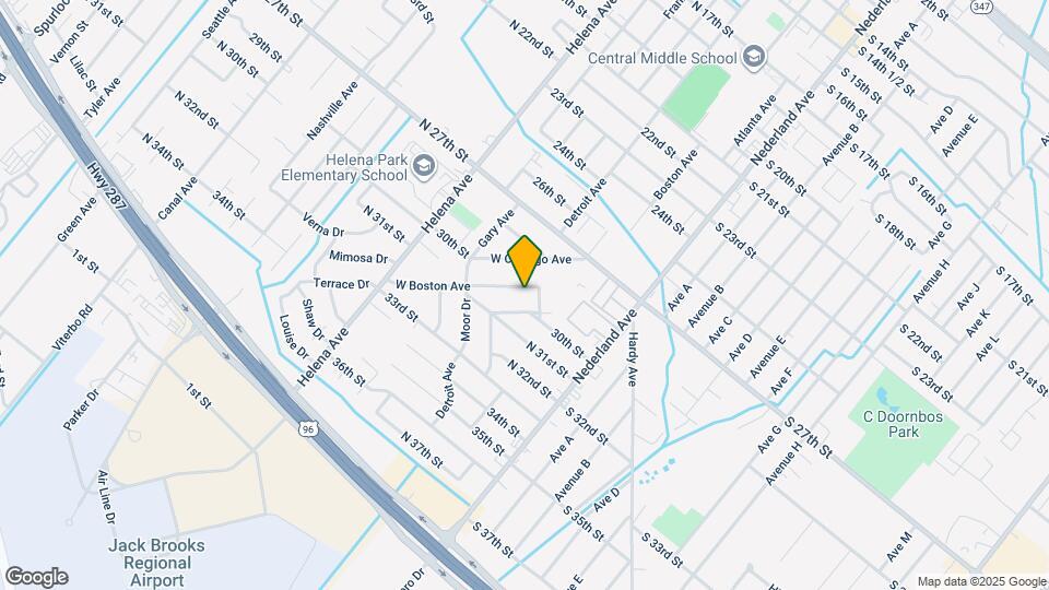 2811 W Boston Ave Map and Location Details