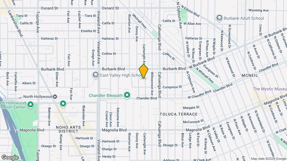 5529 Cartwright Ave Map and Location Details