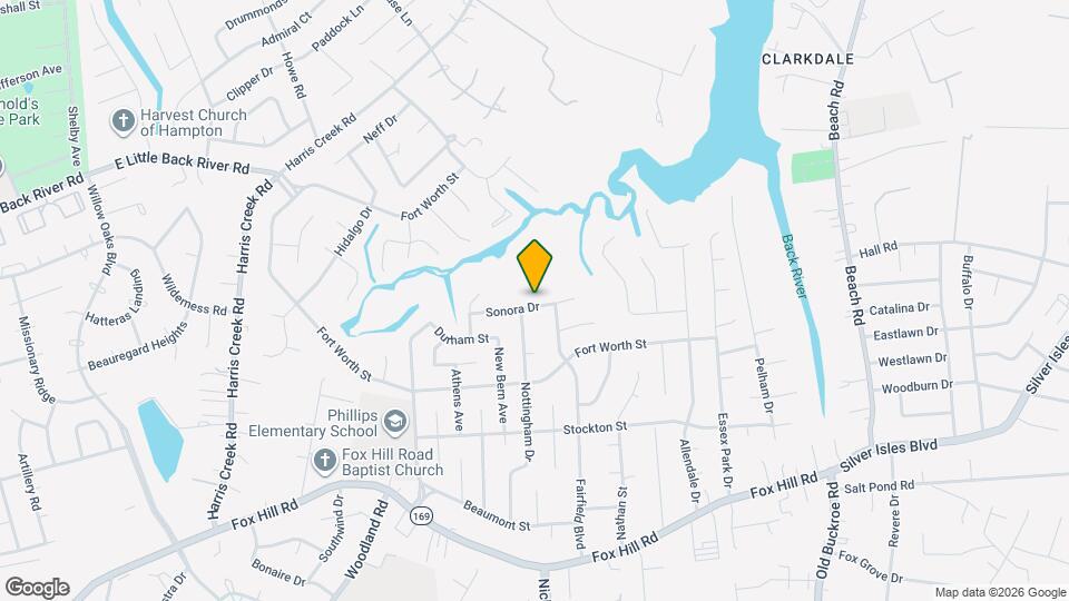 443 Sonora Dr Map and Location Details