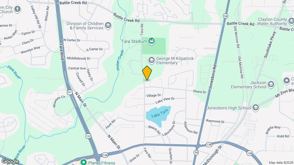 7620 Tara Rd Map and Location Details