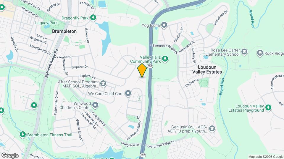 42938 Courtland Chase Square Map and Location Details