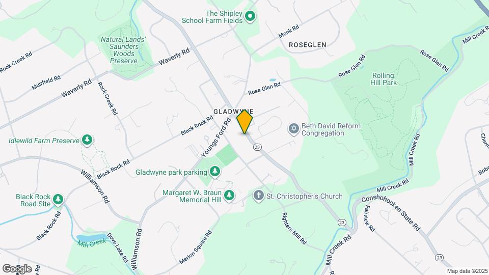 322 Conshohocken State Rd Map and Location Details