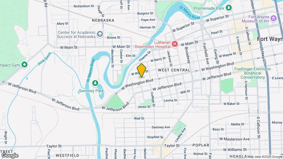 1240 W Washington Blvd Map and Location Details