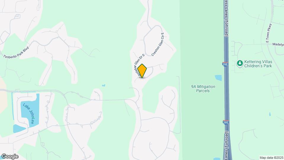 10542 Castlebar Glen Dr S Map and Location Details