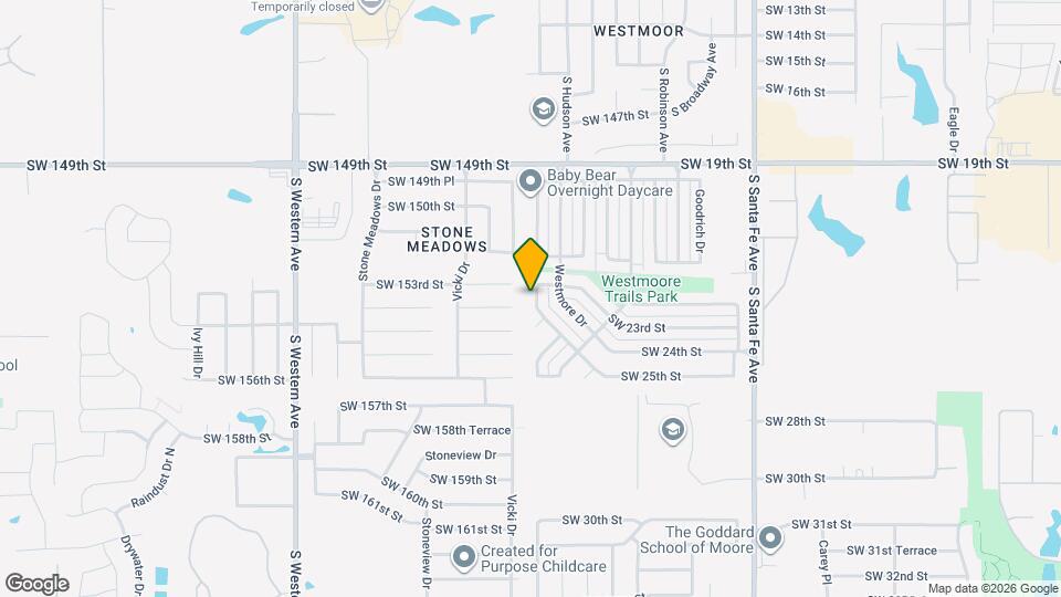 2407 Lakecrest Dr Map and Location Details