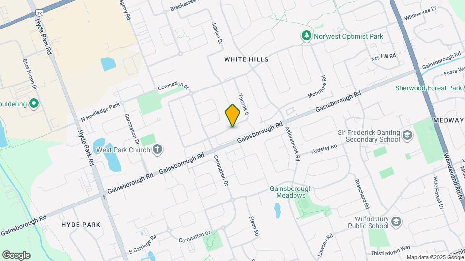 124 Tanoak Dr Map and Location Details