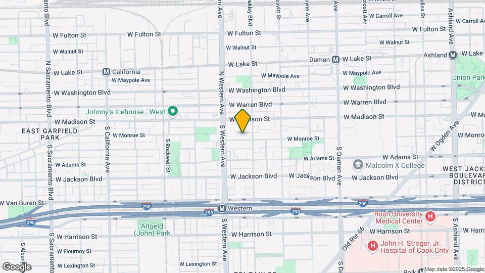 2316 W Monroe St, Unit G Mapa y Detalles de la Ubicación
