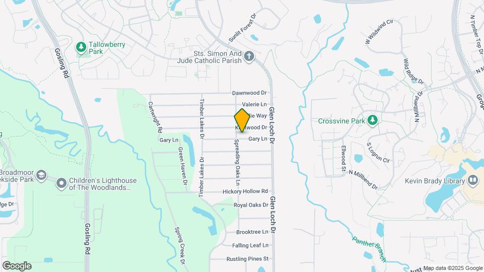 3322 Gary Ln Map and Location Details