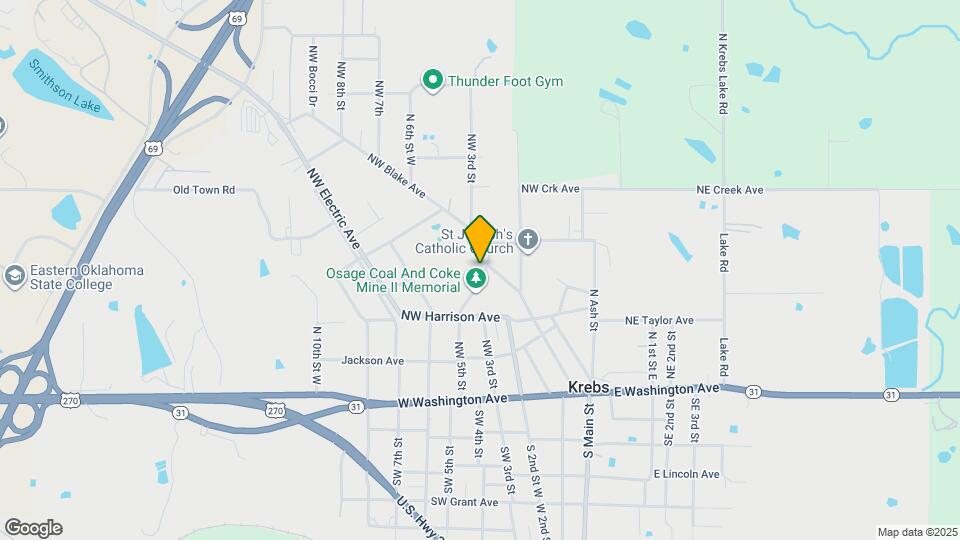 255 Katy St Map and Location Details