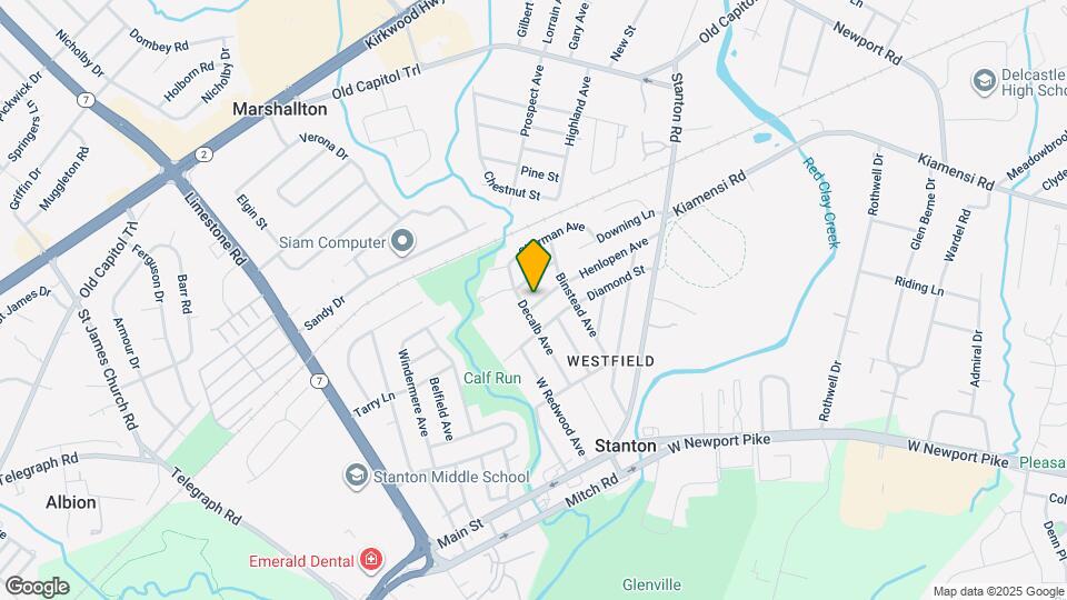 2311 Henlopen Ave Map and Location Details