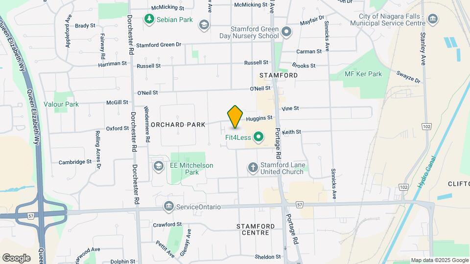 6400 Huggins St Map and Location Details