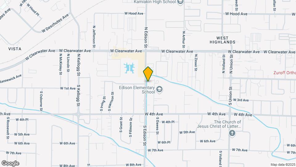 19 S Edison St-Unit -Unit B Map and Location Details