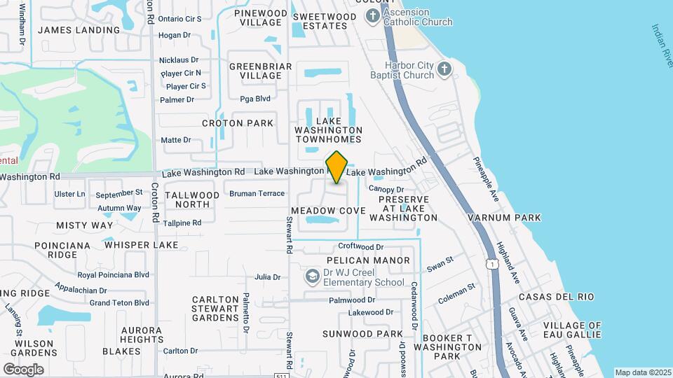 1436 Brook Dr Map and Location Details