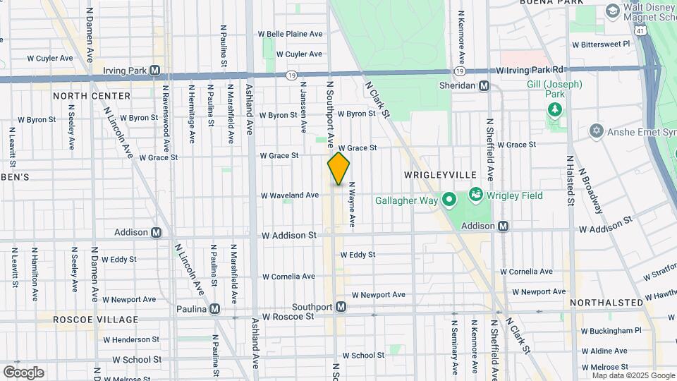 3701 N Southport Ave Map and Location Details