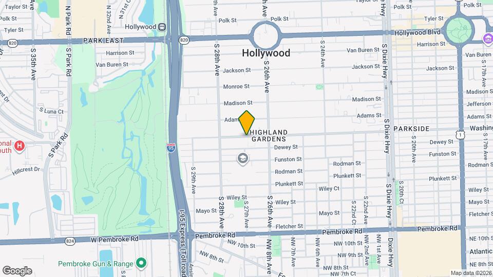 2648 Washington St Map and Location Details