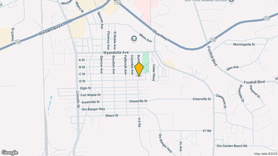 3472 Burlington Ave Map and Location Details