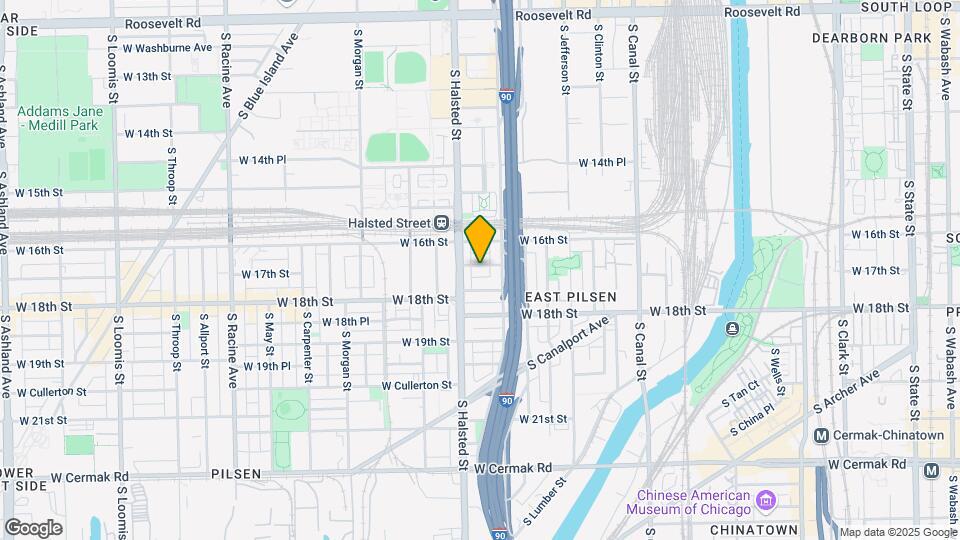 723 W 17th St, Unit 2R Map and Location Details