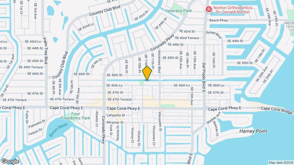 1009 SE 46th Ln Map and Location Details