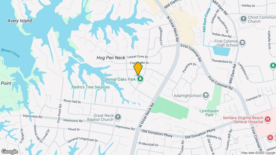 1253 Parkside Pl Map and Location Details