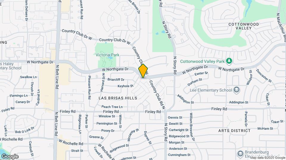 2422 W Northgate Dr Map and Location Details