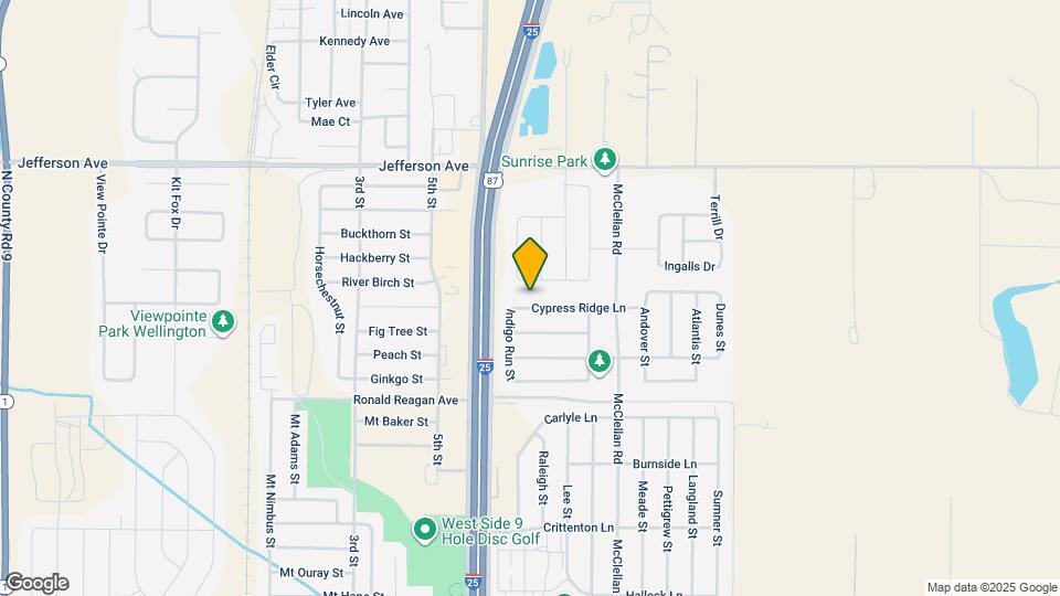 4156 Cypress Ridge Ln Map and Location Details