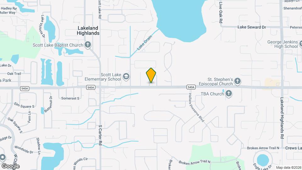 6142 Donegal W Map and Location Details