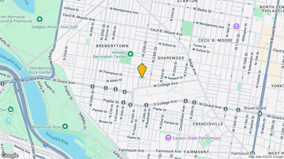 2428-30 W Thompson St Map and Location Details