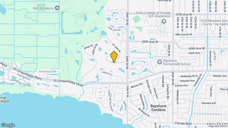 3411 Avenida Madera Map and Location Details