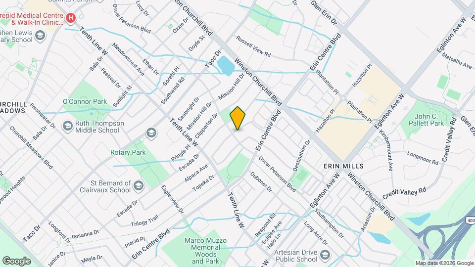 5302 Palmetto Pl Map and Location Details