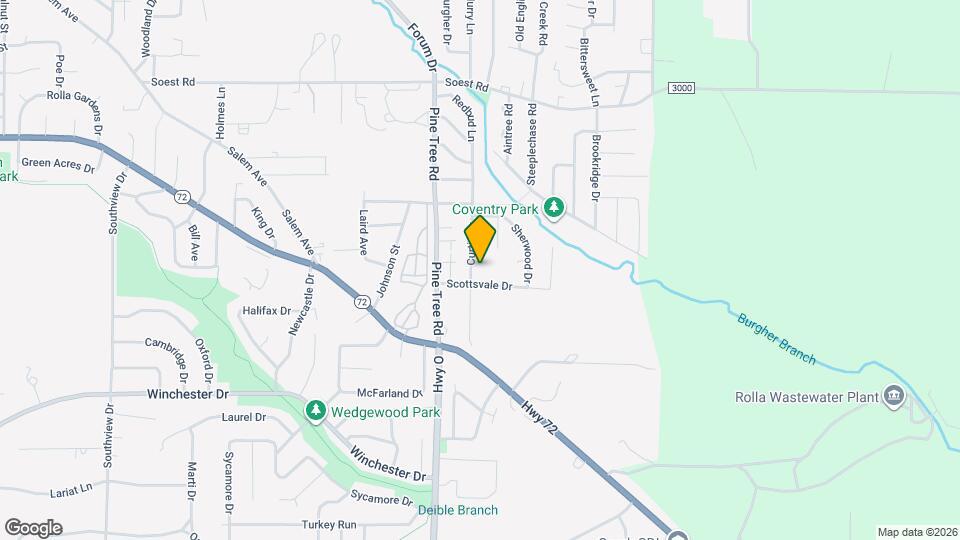 608-610 Curtis Dr Map and Location Details