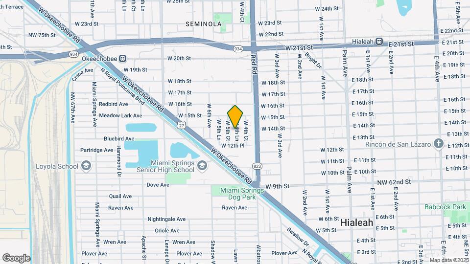 1360 W 4th Ln Map and Location Details