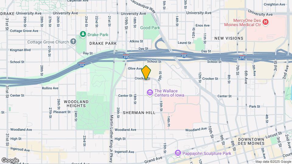845 17th St Map and Location Details