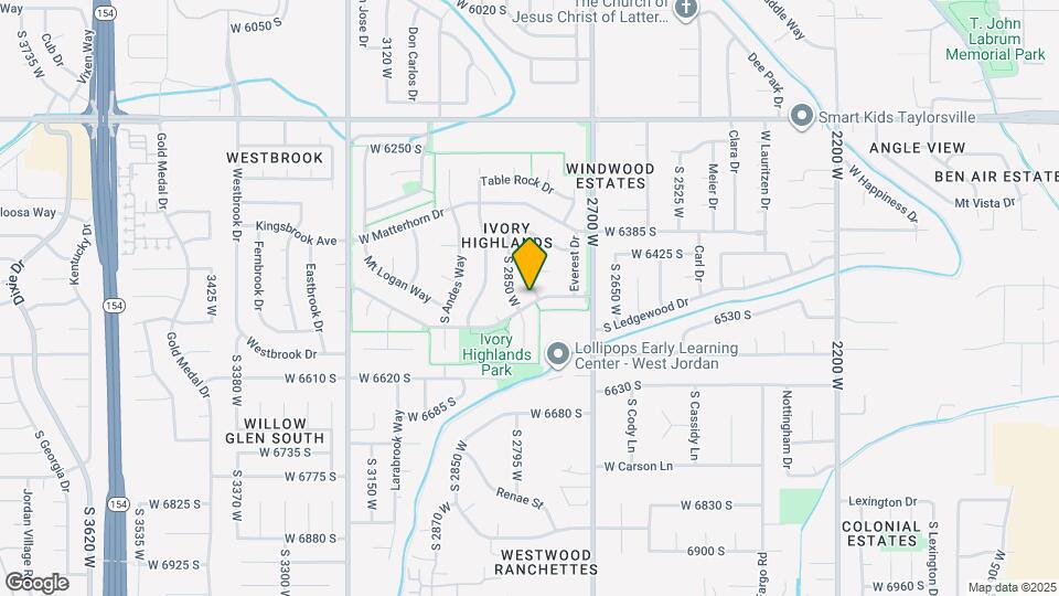 2824 Ivory Way S Map and Location Details