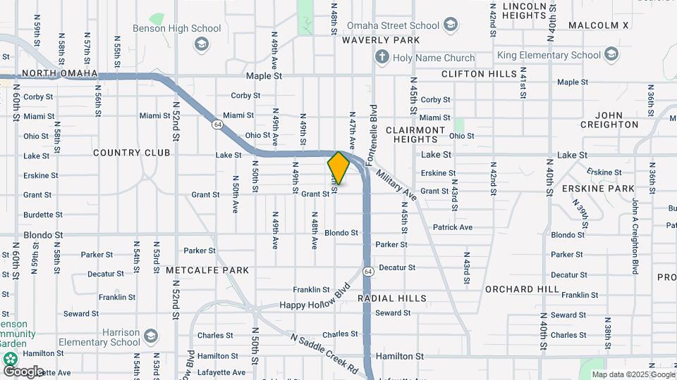 2301-2303 N 48th St Map and Location Details