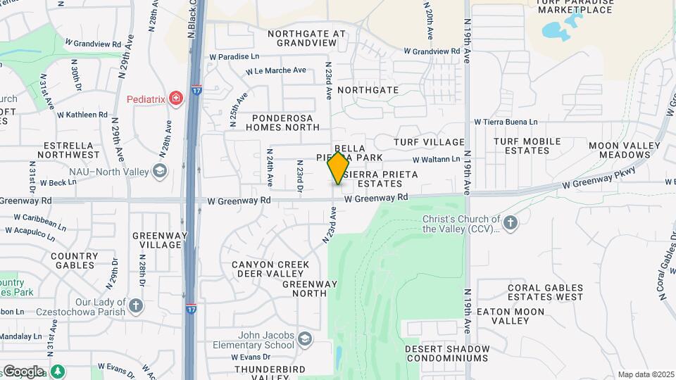 15424 N 22nd Ln Map and Location Details